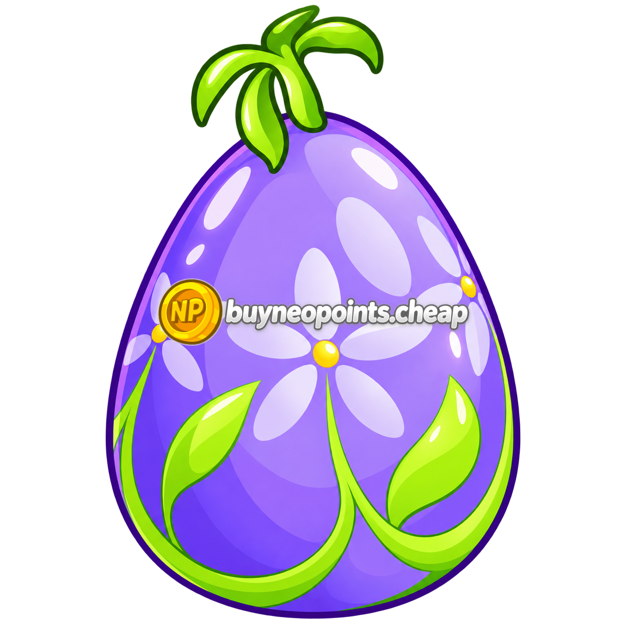 Spring Flowers Easter Negg