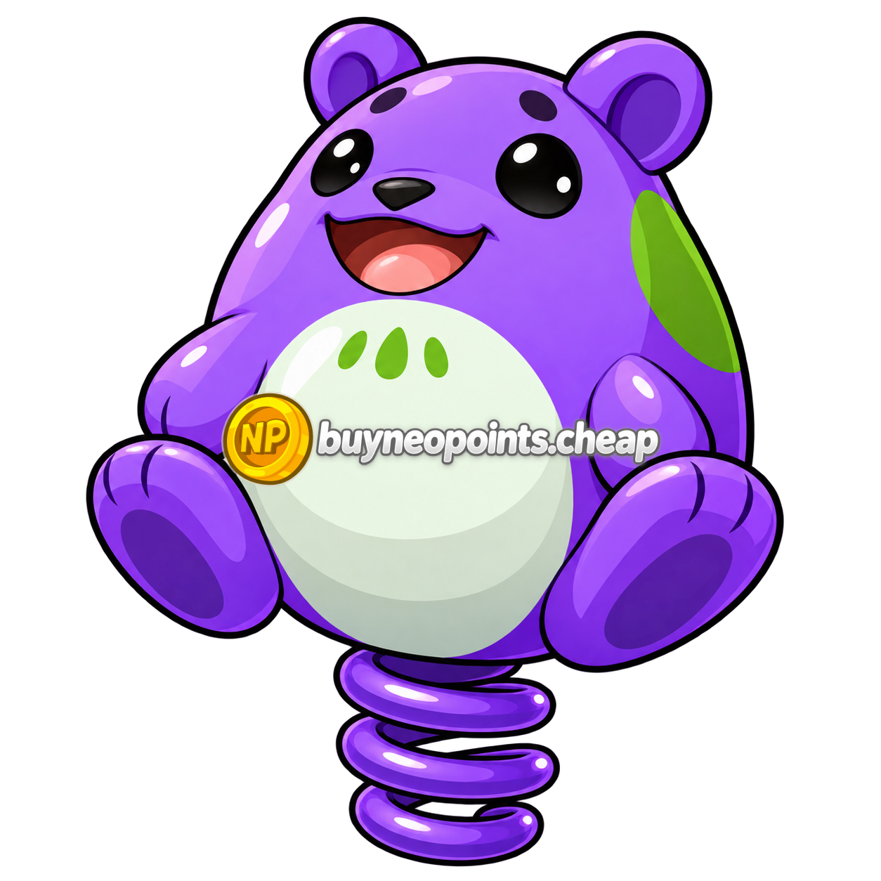 MiniMME3-S2a: Bouncy Purple Speckled Negg