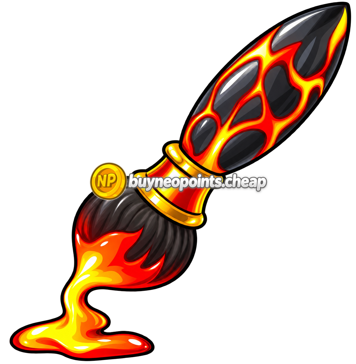 Magma Petpet Paint Brush