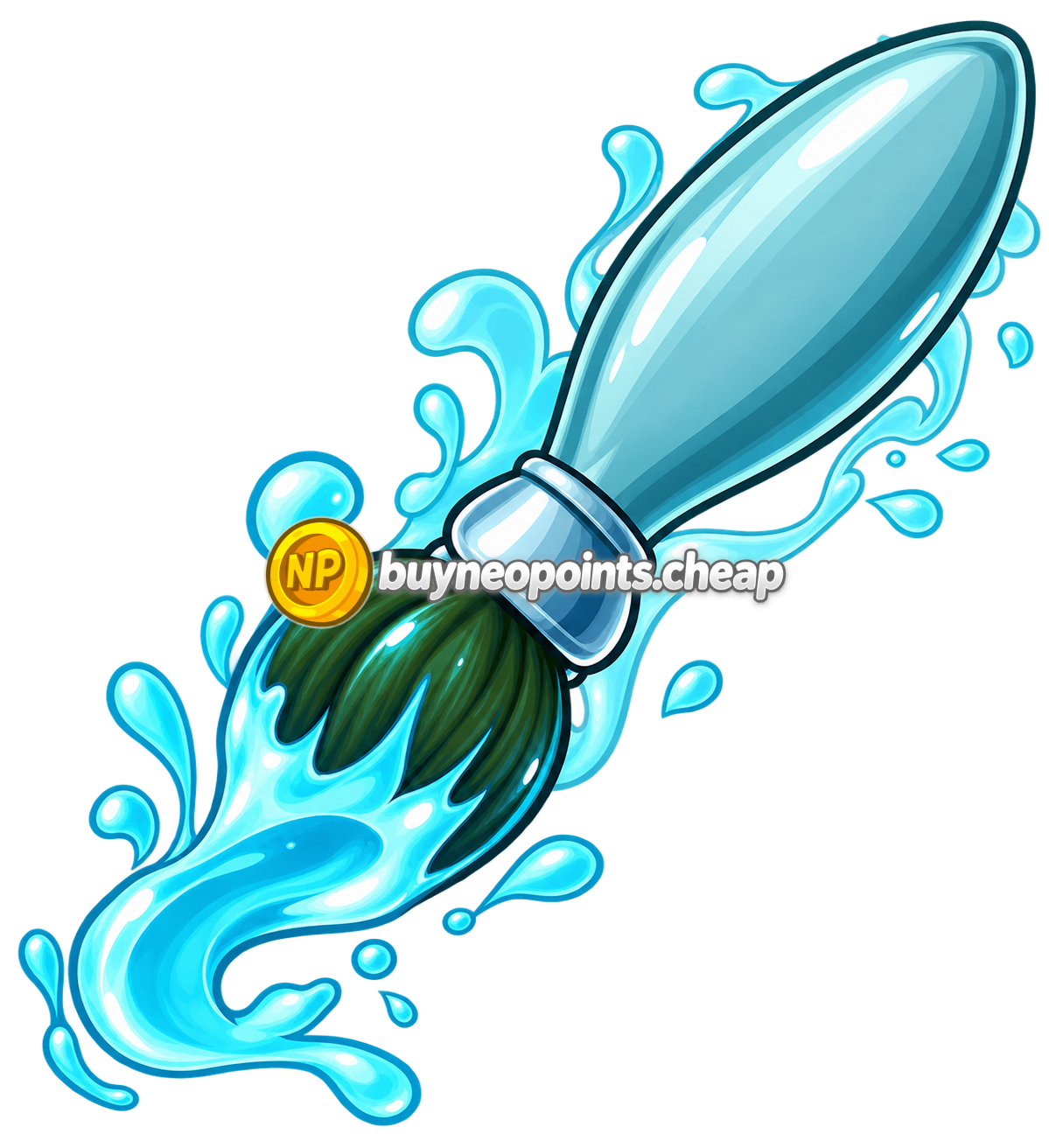 Ghost Petpet Paint Brush