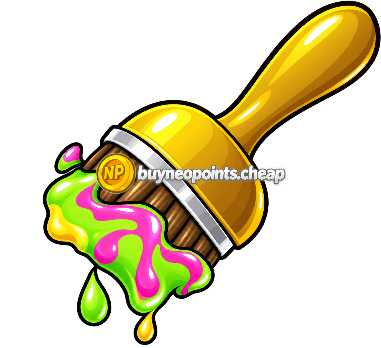 Disco Fever Paint Brush
