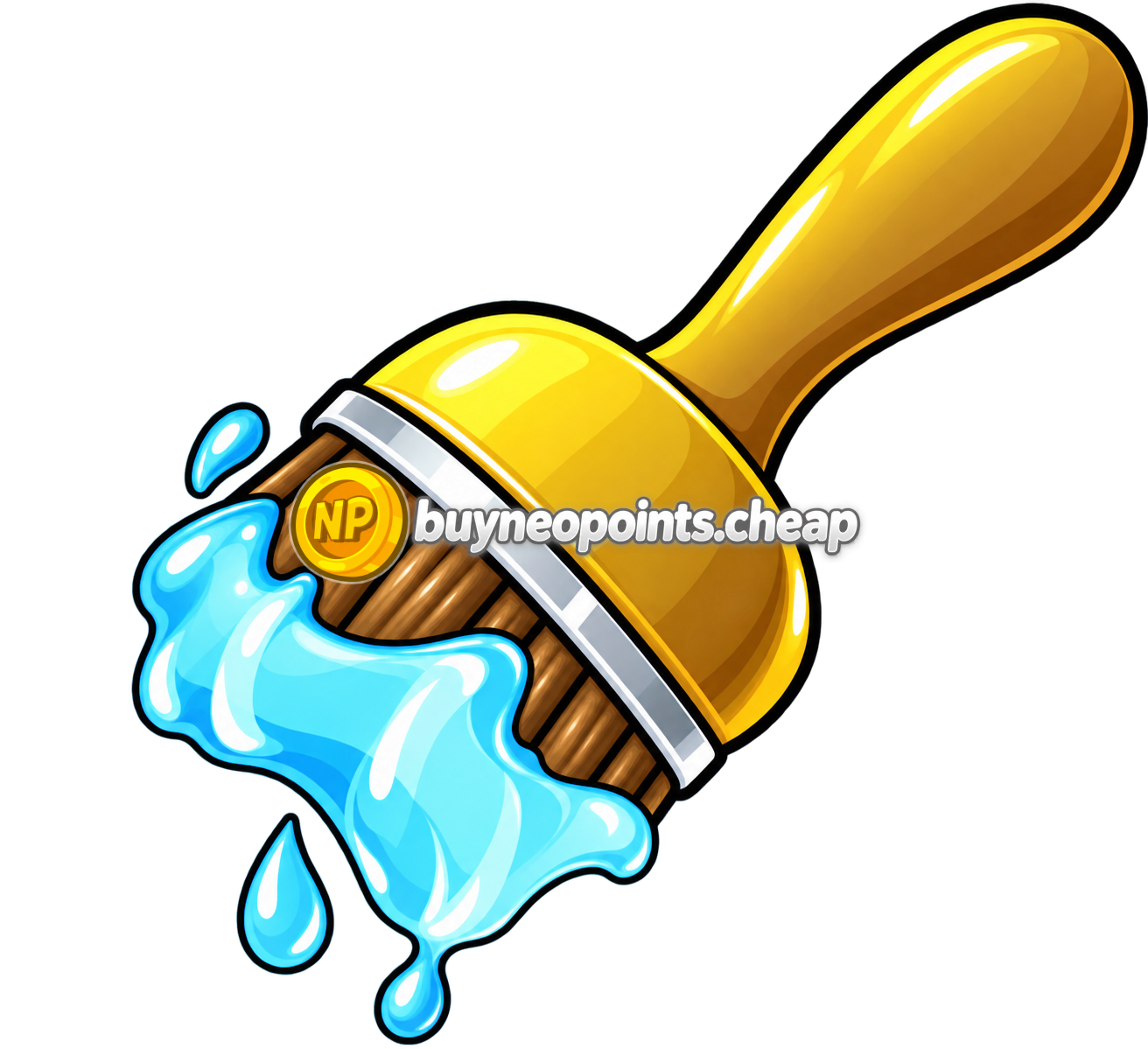 Glass Paint Brush