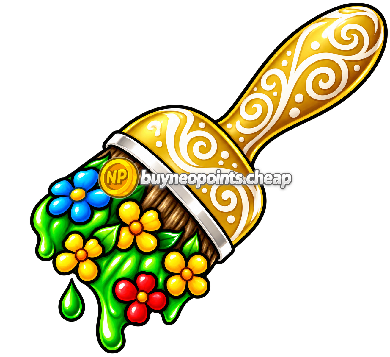 Mystery Island Paint Brush
