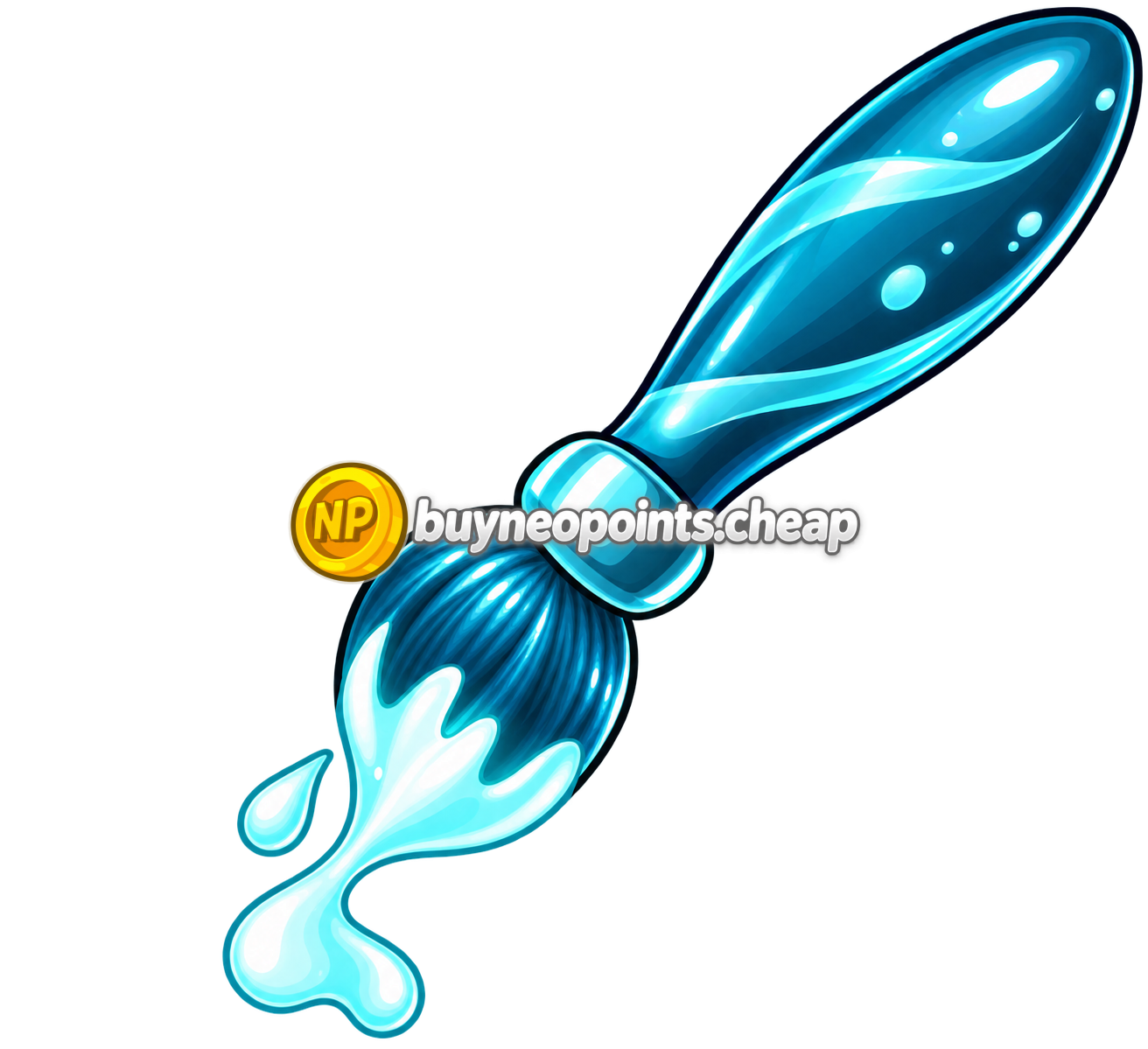 Water Petpet Paint Brush