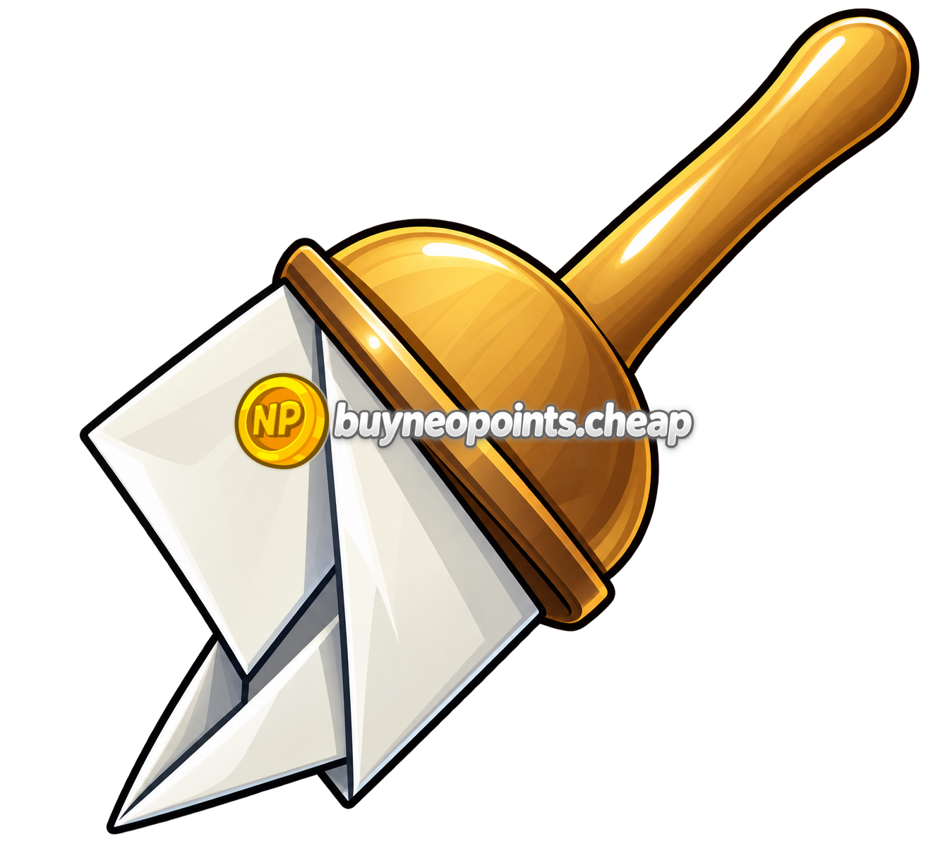 Origami Paint Brush