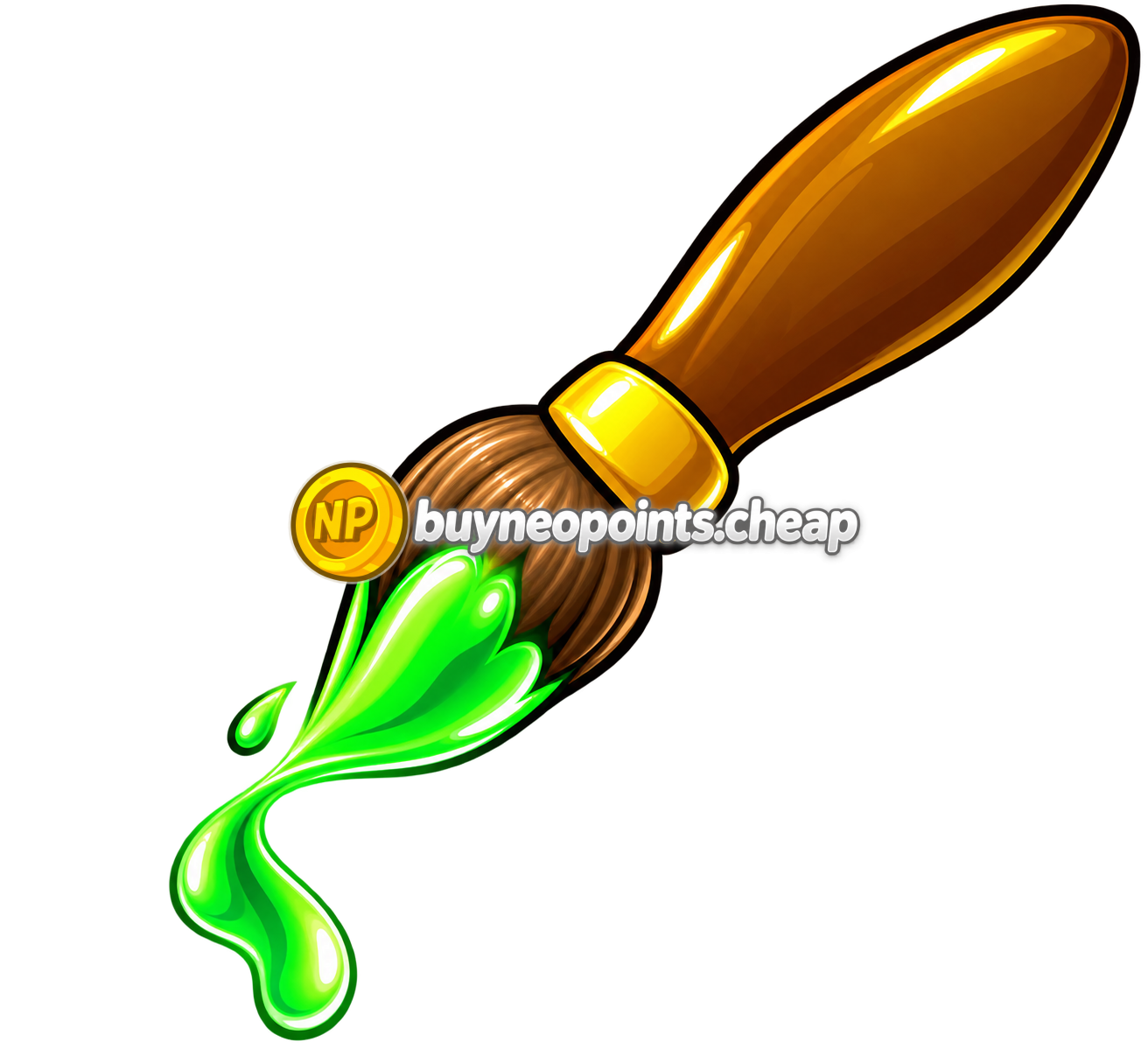 Glowing Petpet Paint Brush