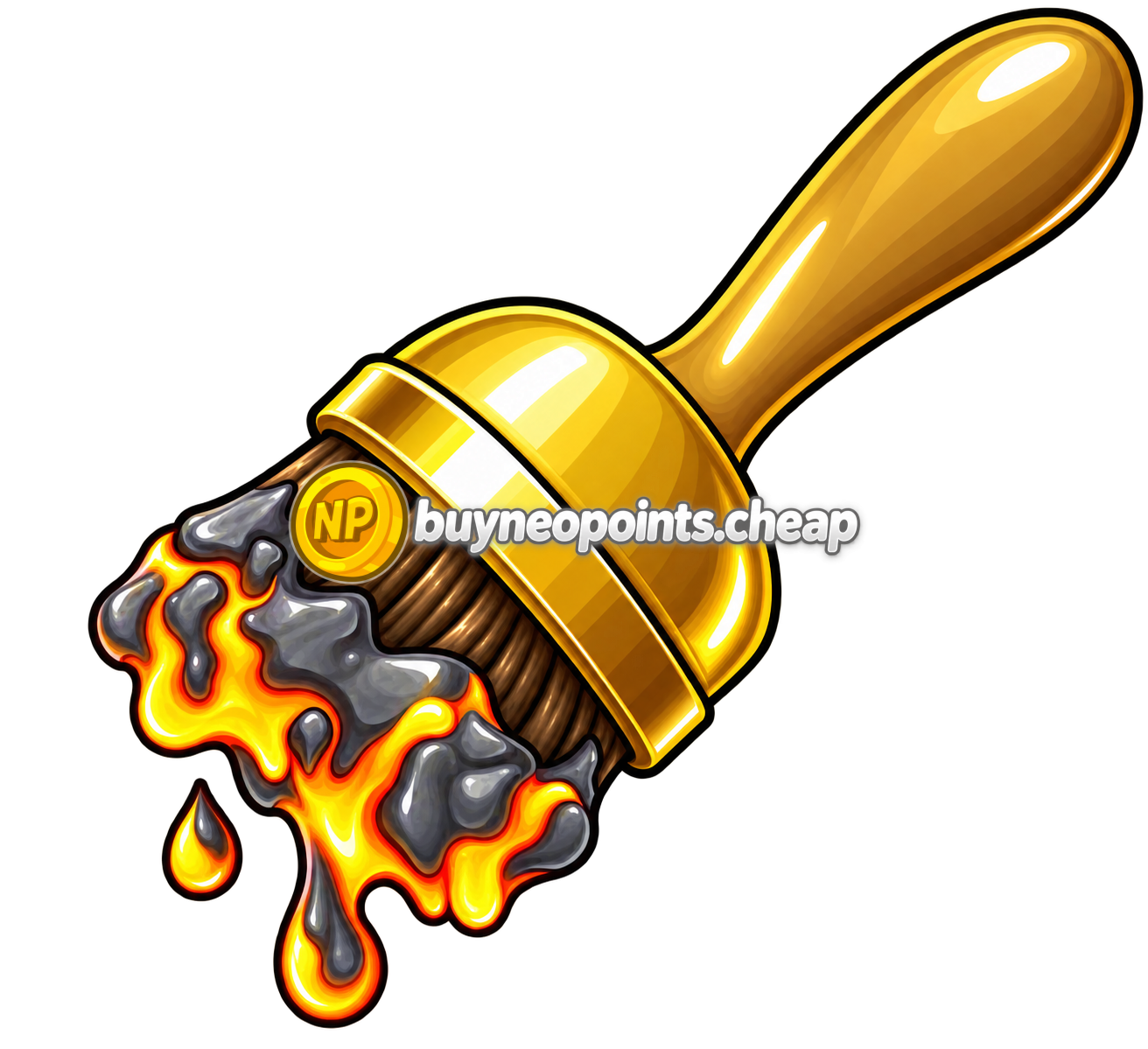 Fire, Fire, Your Pants On Fire Paint Brush