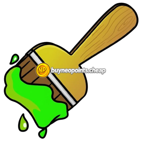 Green Paint Brush
