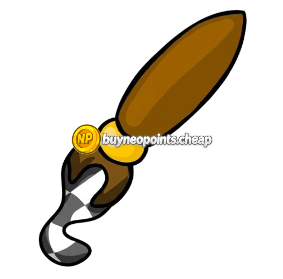 Checkered Petpet Paint Brush