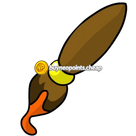 Orange Petpet Paint Brush